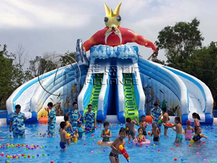 移動水上樂園場地設計規劃12000平方米